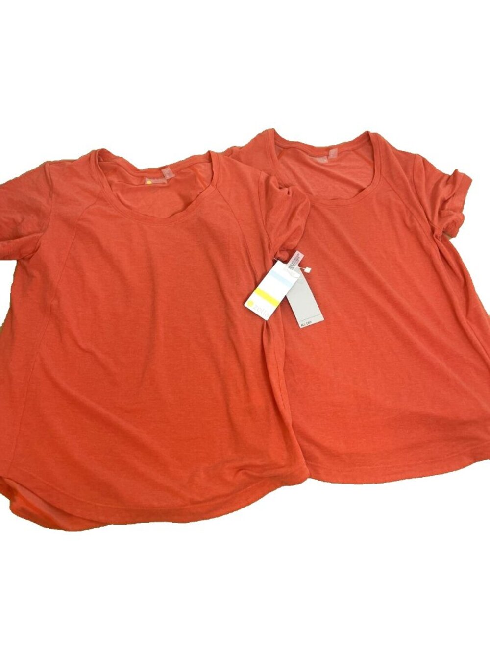 Nordstrom Zella ALL DAY Energy Performance T Shirt Set of 2 NWT Womens Size S